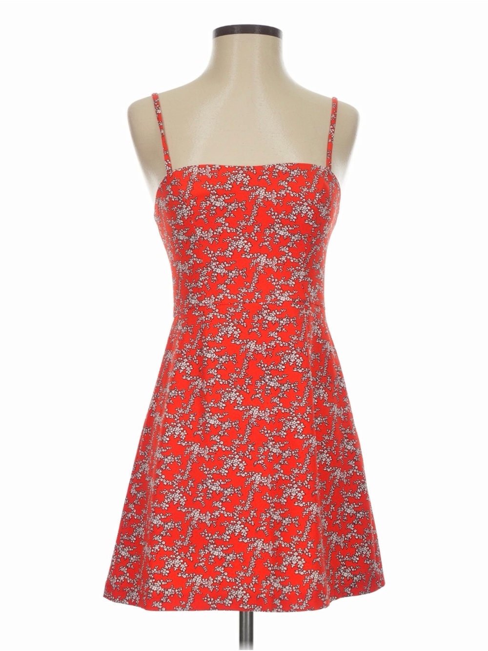 French Connection Red Floral Mini Dress